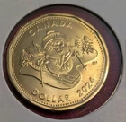 Photo of a 2024 Canada Loonie from an eBay listing that sold on Jun 5, 2026