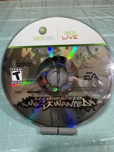 Need for Speed: Most Wanted (Microsoft Xbox 360, 2005) Disc Only TESTED 🔥🔥🔥