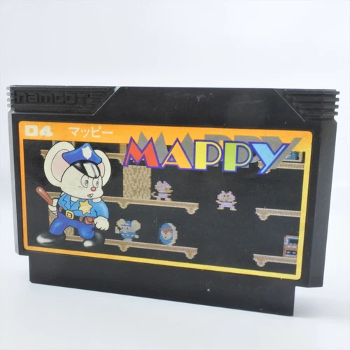 Famicom MAPPY 04 First version Cartridge Only Nintendo fc