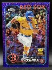 2024 Topps Chrome - Masataka Yoshida #63 Purple Speckle Refractor 240/299