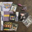 Nintendo Game Boy Color Lot: Pokémon Puzzle Challenge, Tetris DX, Blade, Hoyle …
