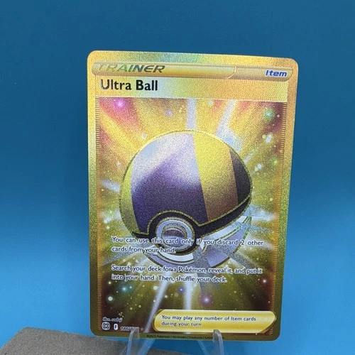 Pokemon TCG Ultra Ball 186/172 Brilliant Stars Secret Rare Holo English NM