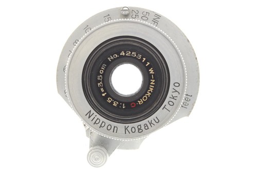 【N.MINT LTM】Nikon W-Nikkor C 3.5cm 35mm f3.5 L39 Lente de tornillo Leica de... - Imagen 8 de 23