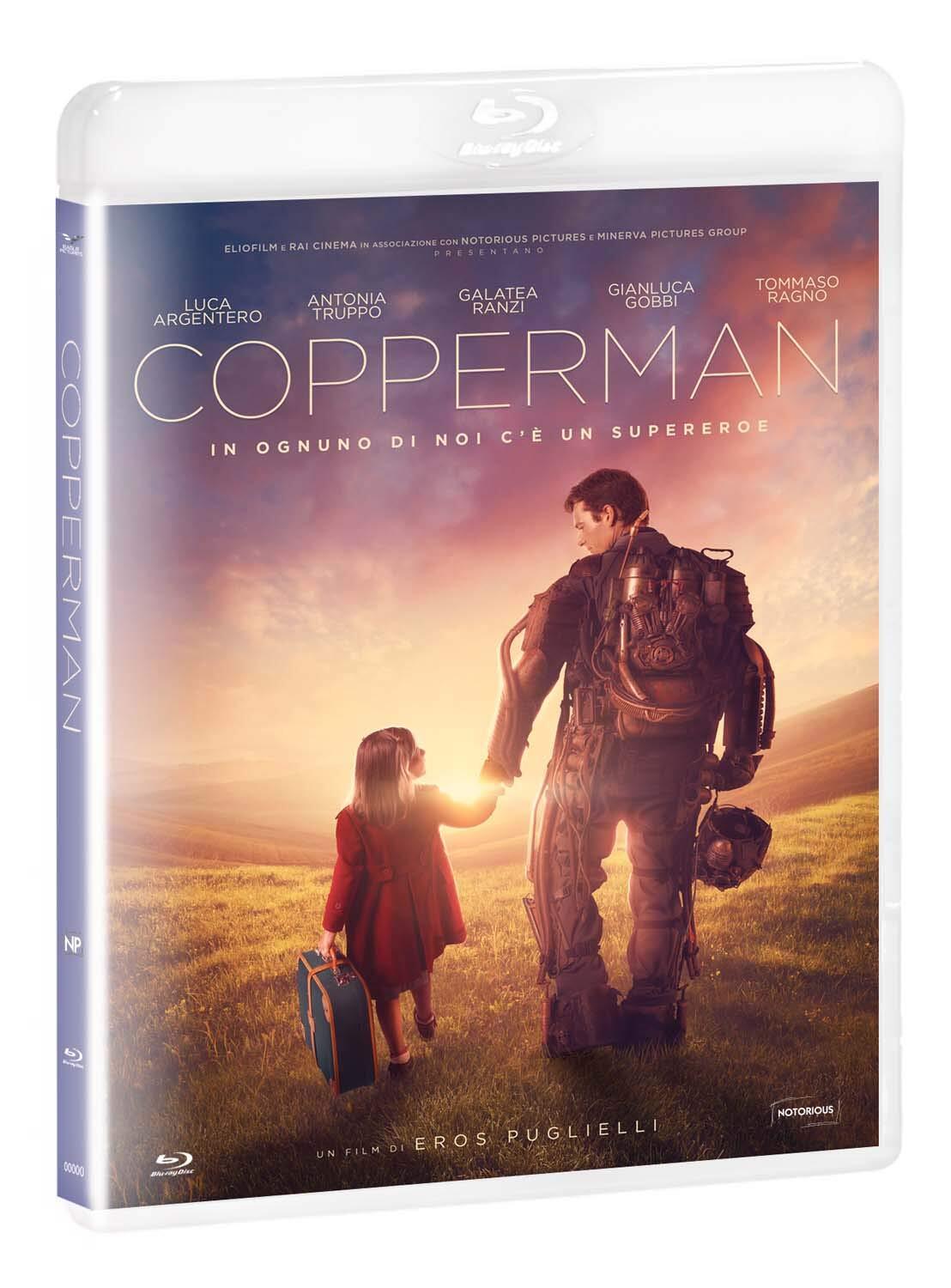 Copperman (Blu-ray) Luca Argentero Galatea Ranzi Antonia Truppo