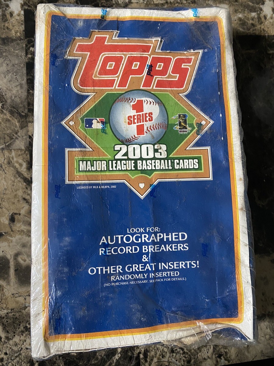 Topps 2003 MLB Baseball Cards Sealed Box 36 Packs | eBay