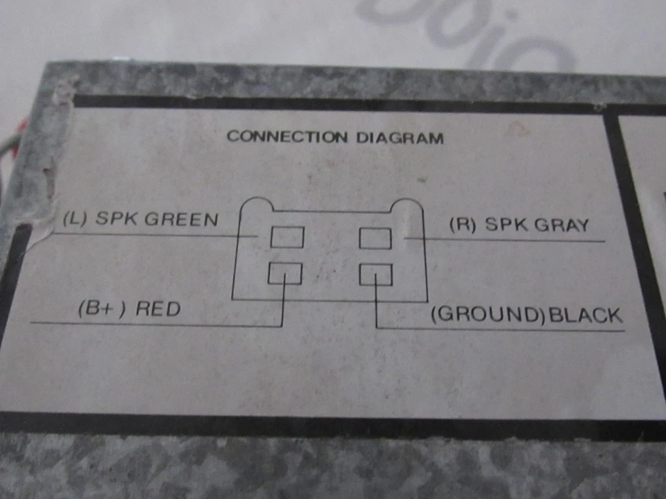 Autoradio Weinlese Olympic Crc 300 2G Radio und Kassette - Bild 3 von 4