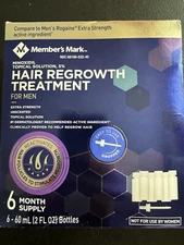 ✳️  Member's Mark 5% Minoxidil Topical Hair Regrowth Treatment 1- 6 Months ✳️
