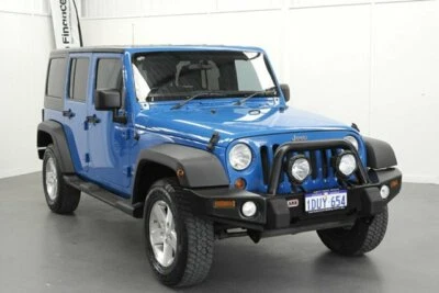 2011 Jeep Wrangler Jk My2011 Unlimited Sport Blue 6 Speed