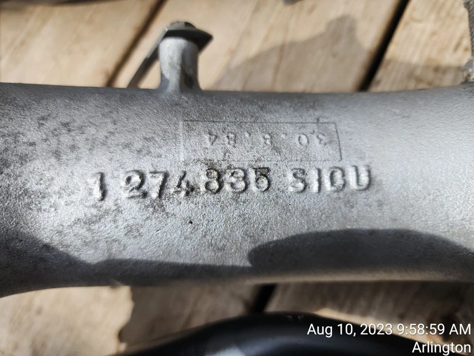 Conjunto Intercooler BMW E23 735i 745i Turbo Langere & Reich plus tubería Foto 3 de 4