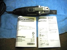 Rockwell SoniCrafter  RK5139K Oscillating Multi Tool, Case, Manual
