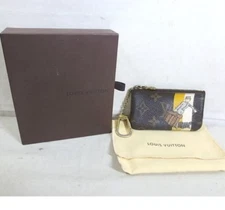 Louis Vuitton Coin Wallet Key Case Monogram Groom M60033 Pochette Cles fm Japan