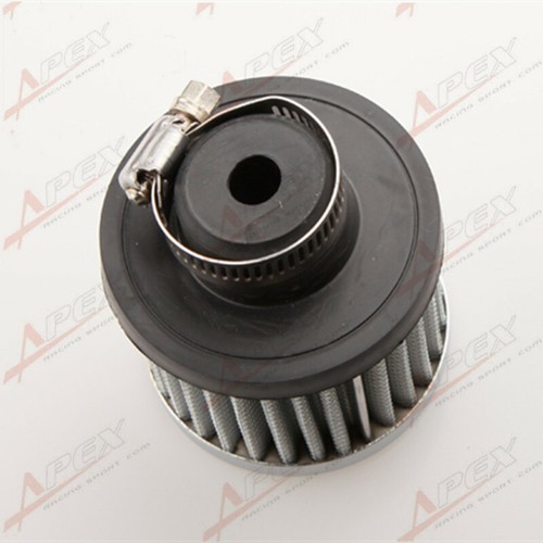 12mm 1/2" Mini Oil Air Intake Crankcase Breather Filter Valve Cover