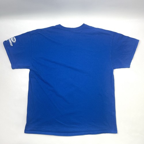 NBA Dallas Mavericks Fox Southwest Stadium Souvenir Blue T-Shirt Men's Size L - Picture 8 of 9