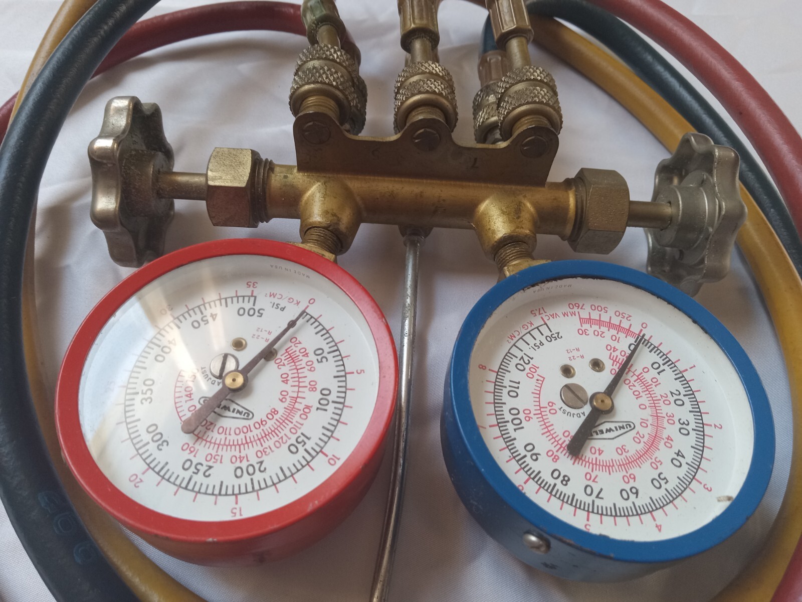 Uniweld Refrigerant Manifold Gauge Set hvac refrigeration eBay