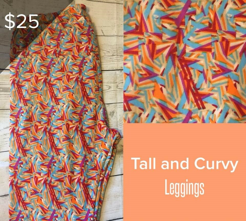 LuLaRoe Tall and Curvy Leggings eBay