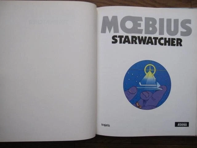 Starwatcher Moebius Jean Giraud Moebius Hard Cover Chris Hemsworth Rare Vintage