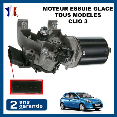 Moteur d'Essuie-Glace AVANT pour Clio 3 Estate Grantour équivalent à 7701061590 - Afbeelding 1 van 15