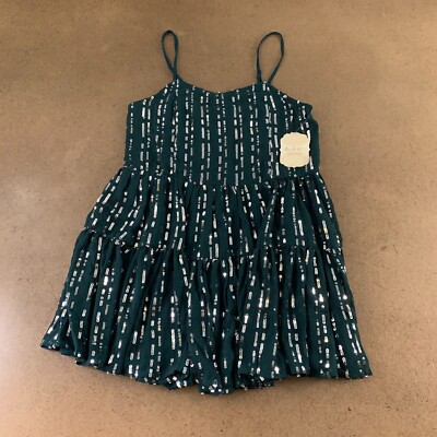 altar'd state green sequin dress Altar'd State Dress Black Green Sequins Mini NEW Square Neckline Holiday Size XS