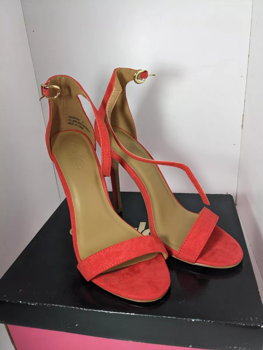 Charlotte russe red best sale heels