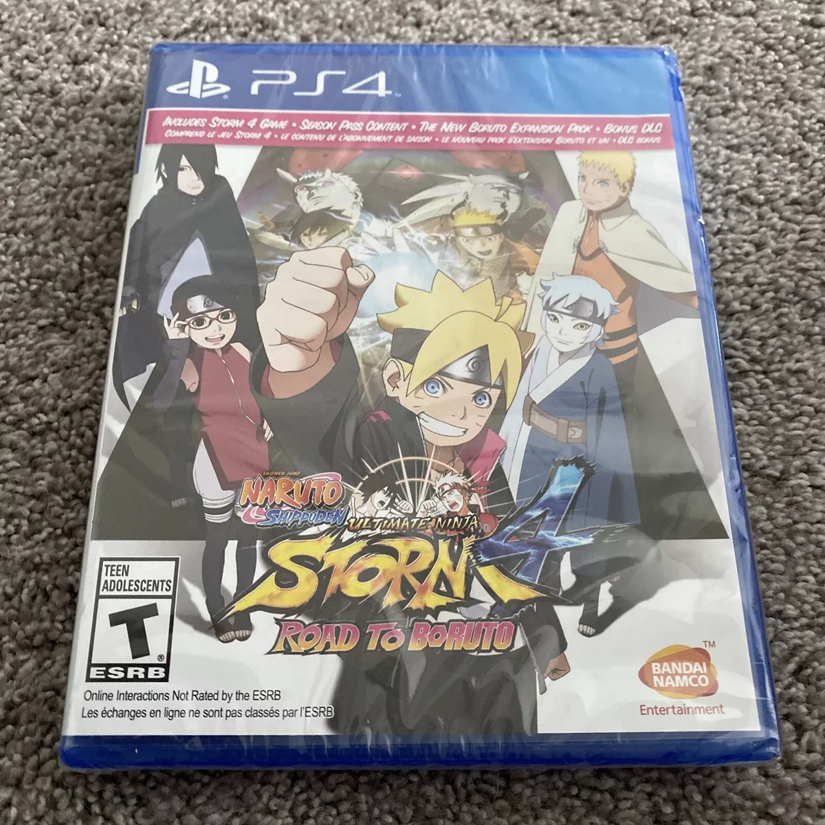 Naruto Shippuden Ultimate Ninja Storm 4 Road To Boruto - Sony PS4 - DISC  ONLY 722674120760