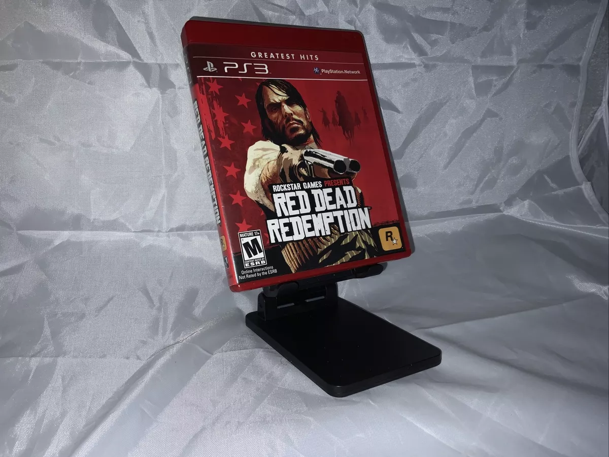 Red Dead Redemption Rockstar Games PS3 Video Game w/ Map and Manual