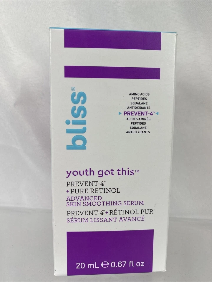 (2) Bliss Youth Got This & Bright Idea Prevent-4 Retinol Wrinkle Serum Vitamin C - Image 2 of 4