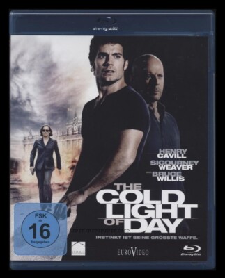 BLU-RAY THE COLD LIGHT OF DAY - THRILLER - BRUCE WILLIS & SIGOURNEY WEAVER * NEU