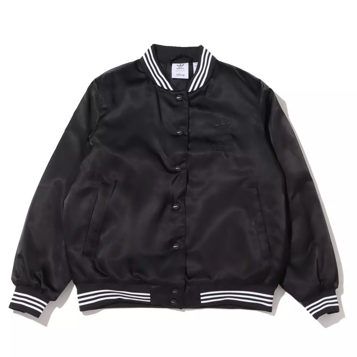 Disney Adidas Originals Bambi Bomber Jacket MA-1 Women's Size M HE6867 Black