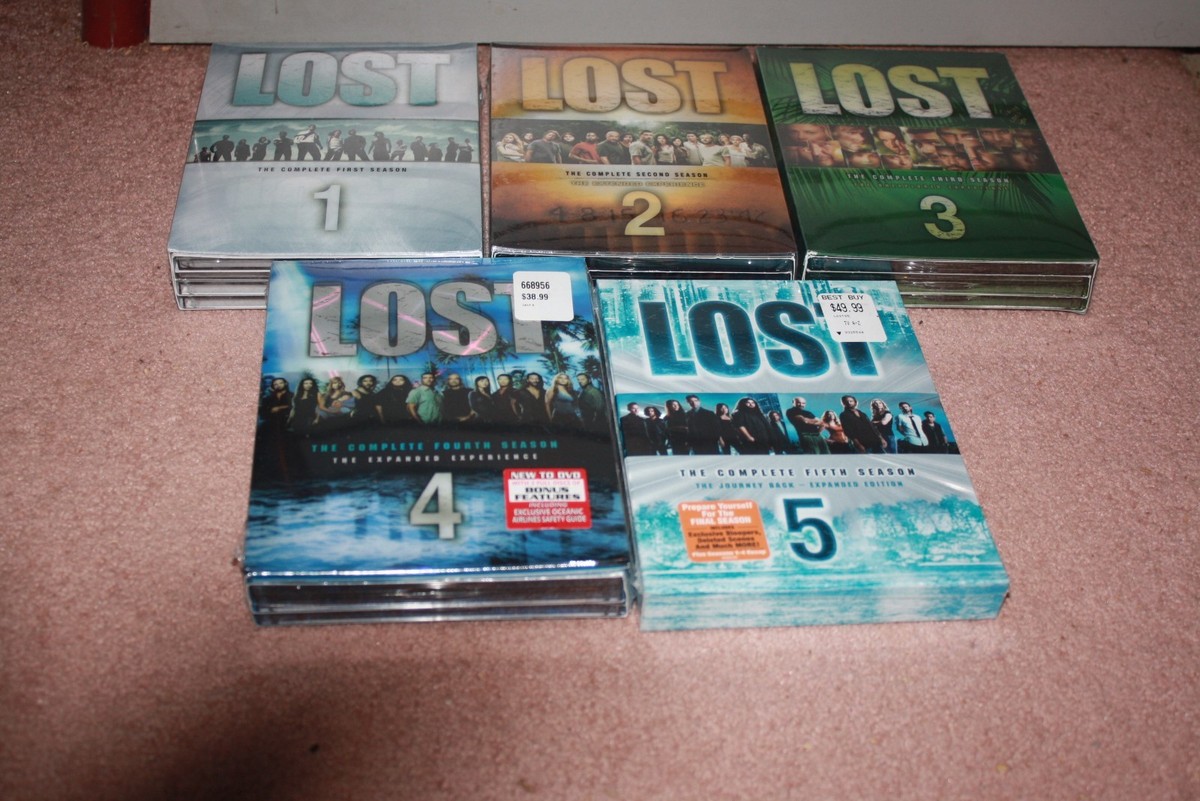 Lost Complete Seasons 1, 2, 3, 4, & 5 DVD *Brand New Sealed* | eBay
