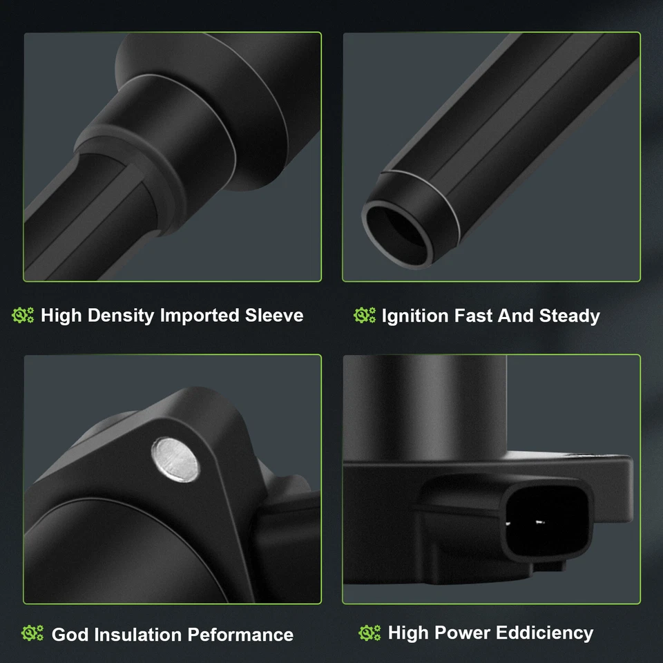 Paquete de 6 bobinas de encendido para Jaguar XJ6 XJR Vanden Plas XJS 1995-1996 4,0 L L L6 UF384 Foto 3 de 4