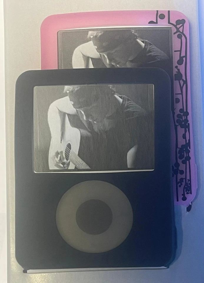 Funda Protectora Flexible Plástico Suave iPod Nano 3ª Generación Video Rosa y Gris 2pk Foto 4 de 4