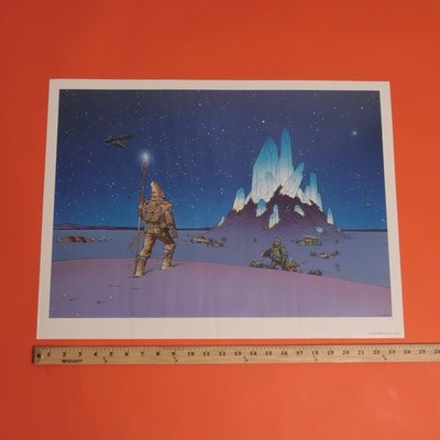 Moebius Jean Giraud 1985 STARWATCHER Crystal Desert Heavy Metal