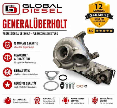 Turbolader 727463-0001