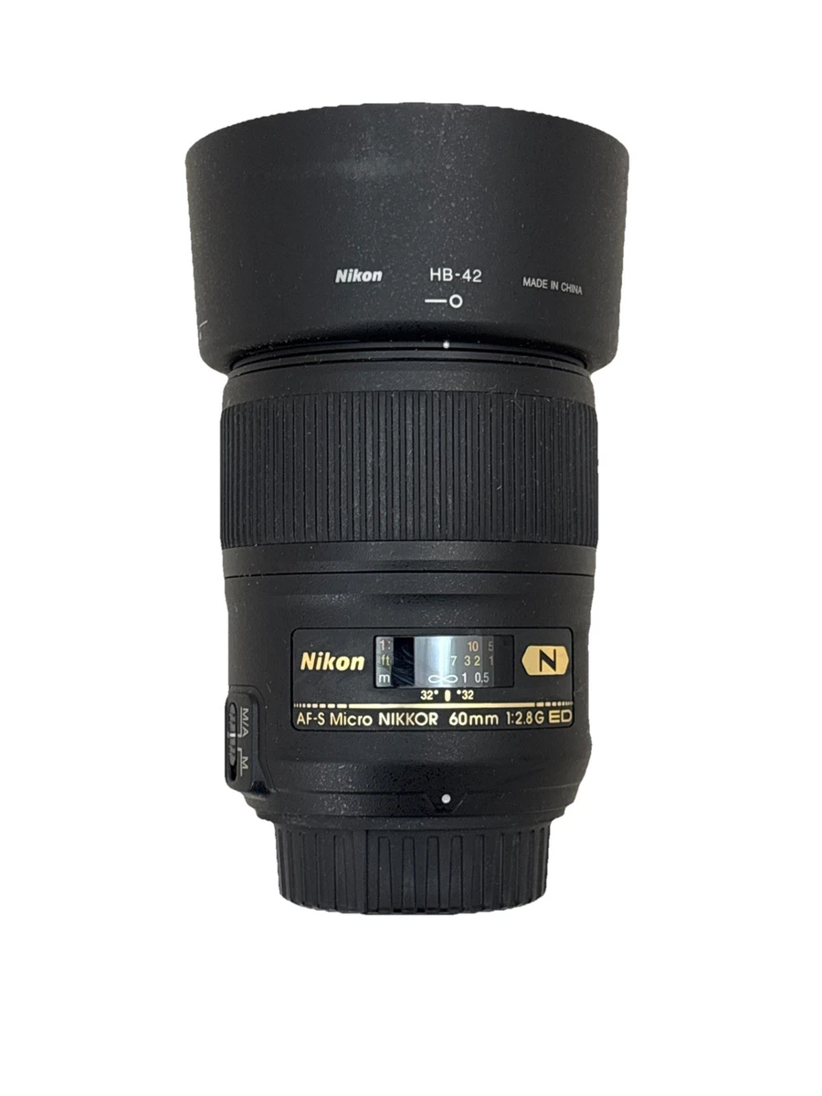 Nikon Micro NIKKOR f/2.8 Camera Lenses 60mm Focal for sale - eBay