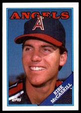 Kirk McCaskill 1988 Topps California Angels MLB READ FREE SHIPPING AutographDen