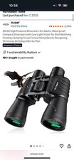 20x50 High Powered Binoculars Waterproof Compact w/ Bag NEW Low Light Vision