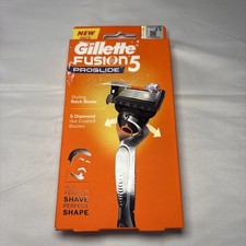 Gillette Fusion Proglide Manual Razor with styling back blade
