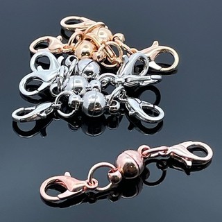 6'ER. SET MAGNETVERSCHLUß TRICOLOR MIT KARABINER SCHMUCKJAGD