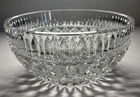 Vintage Waterford? Killeen Style  Diamond Pattern Medium 8.5”  Crystal Bowl