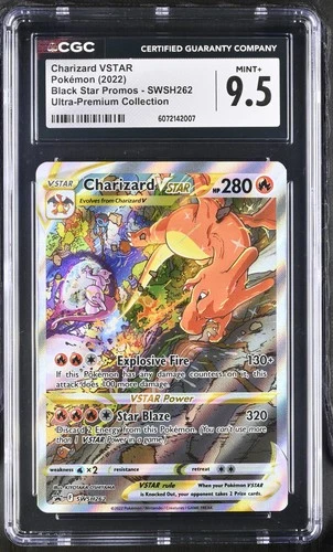 Charizard Vstar SWSH262 Ultra-premium Collection Pokemon CGC 9.5 Mint+