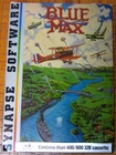 BLUE MAX (Atari 400/800, 1983) SYNAPSE SOFTWARE with tape & manual