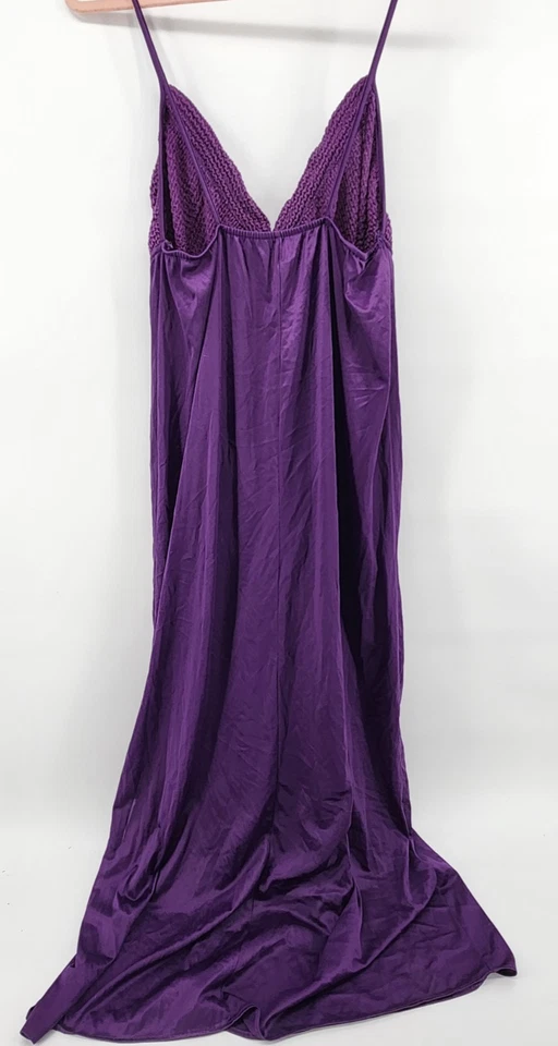 Gilligan & O’Malley Mujer L Largo Camisón Caprichoso Gótico Vestido Sin Mangas Cuello en V Foto 4 de 4