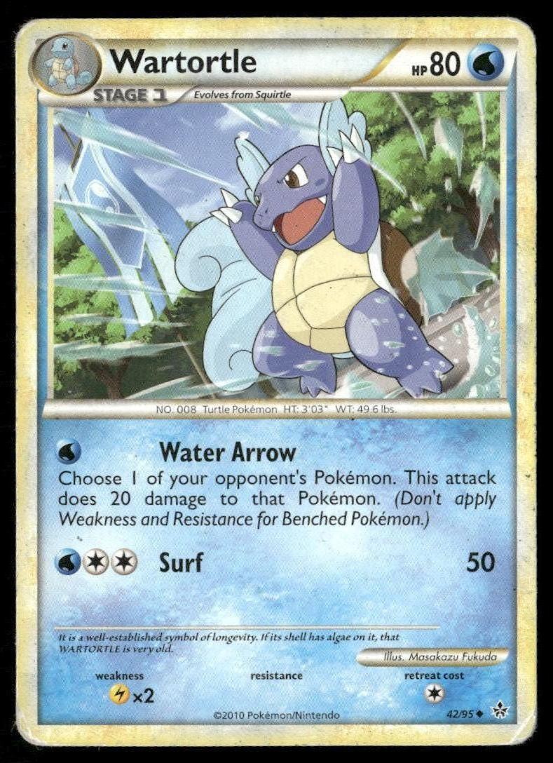 Unleashed #42/95 Wartortle