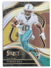 2023 Panini Select - Club Level Tyreek Hill #209 Silver Prizm
