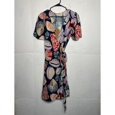 NEW Australian Label Gorman ''She Sells'' Wrap Dress, Size AU 8 / US 4