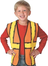 Fun Express Kids Construction Worker Vest - Halloween Costume and Active... 