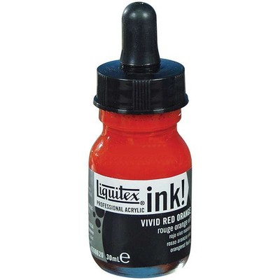 Liquitex Ink 30ml Vivid Red Orange