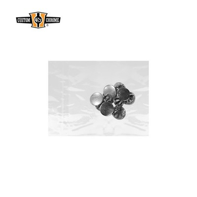 Chrome Sockethead Steel End Plugs x10PCS For 1/2''ID Holes Allen-Head Bolt Screws