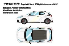 EIDOLON 1:18 Toyota GR Yaris RZ High Performance 2024 White 2 EML182B