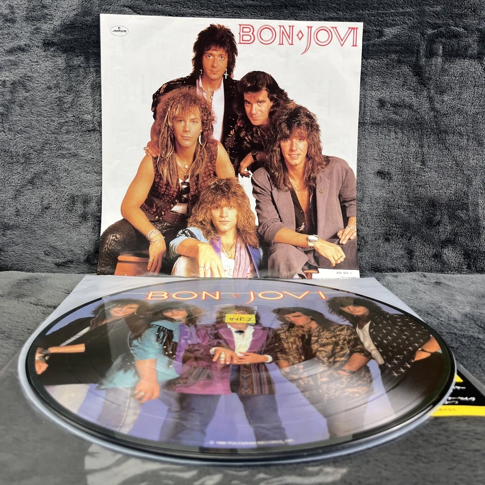 Bon Jovi – Slippery When Wet USA Pressing Limited LP Vinyl Record Pic Disc Rock - Bild 2 von 4
